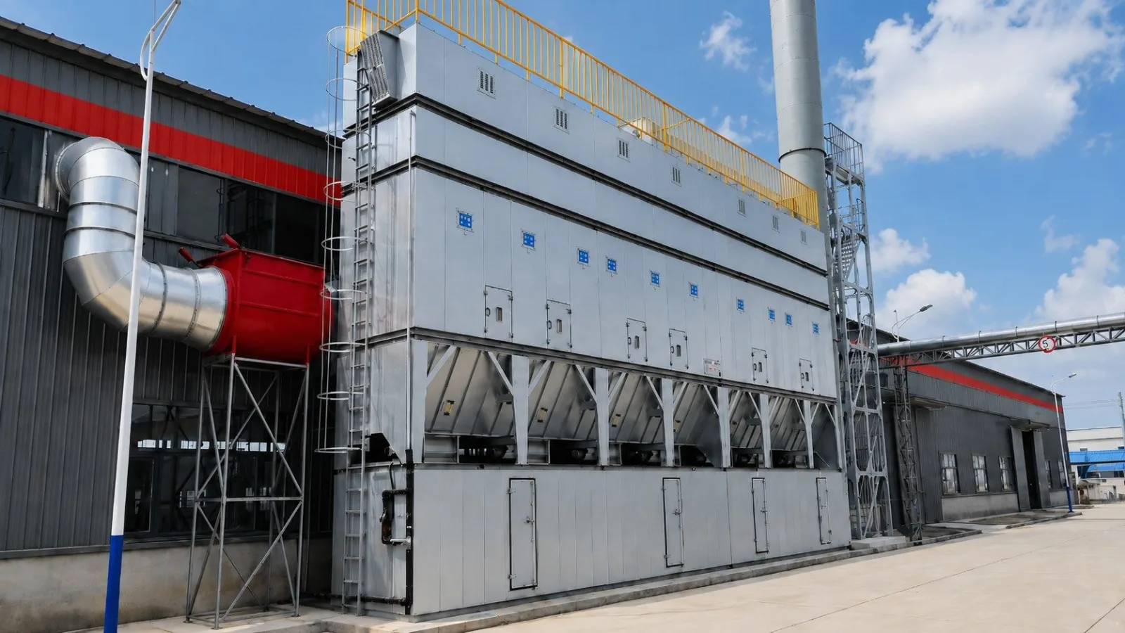 Woodworking central dust collection system